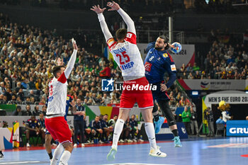 2024-01-18 - during the Men’s EHF Euro 2024 match between France vs. Croatia at the Lanxess Arena in Berlin, Cologne - MEN'S EHF EURO 2024 - FRANCE VS CROATIA - HANDBALL - OTHER SPORTS