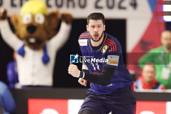 2024-01-18 - Nicolas Tournat of France during the Men's EHF Euro 2024, Main Round, handball match between France and Croatia on January 18, 2024 at Lanxess-Arena in Cologne, Germany - HANDBALL - MEN'S EHF EURO 2024 - FRANCE V CROATIA - HANDBALL - OTHER SPORTS