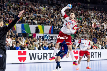 2024-01-18 - Martin Jelinic of Croatia during the Men's EHF Euro 2024, Main Round, handball match between France and Croatia on January 18, 2024 at Lanxess-Arena in Cologne, Germany - HANDBALL - MEN'S EHF EURO 2024 - FRANCE V CROATIA - HANDBALL - OTHER SPORTS