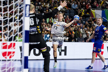 2024-01-18 - Timo Kastening of Germany during the Men's EHF Euro 2024, Main Round, handball match between Germany and Iceland on January 18, 2024 at Lanxess-Arena in Cologne, Germany - HANDBALL - MEN'S EHF EURO 2024 - GERMANY V ICELAND - HANDBALL - OTHER SPORTS