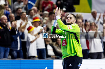 2024-01-22 - Samir Bellahcene of France during the Men's EHF Euro 2024, Main Round, handball match between France and Austria on January 22, 2024 at Lanxess-Arena in Cologne, Germany - HANDBALL - MEN'S EHF EURO 2024 - FRANCE V AUSTRIA - HANDBALL - OTHER SPORTS