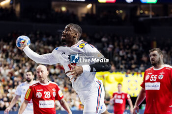 2024-01-22 - Dylan Nahi of France during the Men's EHF Euro 2024, Main Round, handball match between France and Austria on January 22, 2024 at Lanxess-Arena in Cologne, Germany - HANDBALL - MEN'S EHF EURO 2024 - FRANCE V AUSTRIA - HANDBALL - OTHER SPORTS