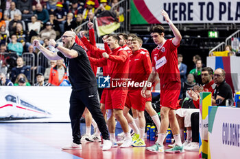 2024-01-22 - Coach Ales Pajovic of Austria during the Men's EHF Euro 2024, Main Round, handball match between France and Austria on January 22, 2024 at Lanxess-Arena in Cologne, Germany - HANDBALL - MEN'S EHF EURO 2024 - FRANCE V AUSTRIA - HANDBALL - OTHER SPORTS
