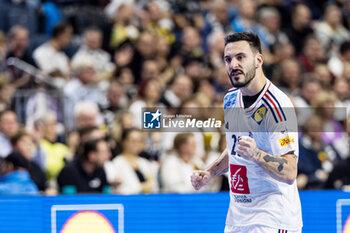 2024-01-22 - Hugo Descat of France during the Men's EHF Euro 2024, Main Round, handball match between France and Austria on January 22, 2024 at Lanxess-Arena in Cologne, Germany - HANDBALL - MEN'S EHF EURO 2024 - FRANCE V AUSTRIA - HANDBALL - OTHER SPORTS