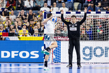 2024-01-22 - Constantin Möstl of Austria during the Men's EHF Euro 2024, Main Round, handball match between France and Austria on January 22, 2024 at Lanxess-Arena in Cologne, Germany - HANDBALL - MEN'S EHF EURO 2024 - FRANCE V AUSTRIA - HANDBALL - OTHER SPORTS