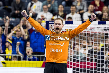 2024-01-22 - Björgvin Pall Gustavsson of Iceland during the Men's EHF Euro 2024, Main Round, handball match between Croatia and Iceland on January 22, 2024 at Lanxess-Arena in Cologne, Germany - HANDBALL - MEN'S EHF EURO 2024 - CROATIA V ICELAND - HANDBALL - OTHER SPORTS