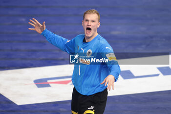 2024-01-24 - David Späth of Germany during the Men's EHF Euro 2024, Main Round, handball match between Germany and Croatia on January 24, 2024 at Lanxess-Arena in Cologne, Germany - HANDBALL - MEN'S EHF EURO 2024 - GERMANY V CROATIA - HANDBALL - OTHER SPORTS