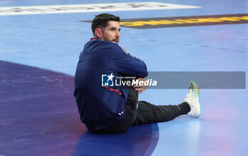 2024-01-26 - Remi Desbonnet of France during the Men's EHF Euro 2024, Semi Finals handball match between France and Sweden on January 26, 2024 at Lanxess-Arena in Cologne, Germany - HANDBALL - MEN'S EHF EURO 2024 - FRANCE V SWEDEN - HANDBALL - OTHER SPORTS