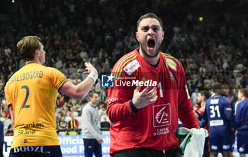 2024-01-26 - Samir Bellahcene of France during the Men's EHF Euro 2024, Semi Finals handball match between France and Sweden on January 26, 2024 at Lanxess-Arena in Cologne, Germany - HANDBALL - MEN'S EHF EURO 2024 - FRANCE V SWEDEN - HANDBALL - OTHER SPORTS