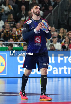 2024-01-26 - Ludovic Fabregas of France during the Men's EHF Euro 2024, Semi Finals handball match between France and Sweden on January 26, 2024 at Lanxess-Arena in Cologne, Germany - HANDBALL - MEN'S EHF EURO 2024 - FRANCE V SWEDEN - HANDBALL - OTHER SPORTS
