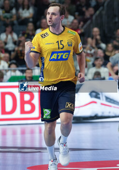 2024-01-26 - Hampus Wanne of France during the Men's EHF Euro 2024, Semi Finals handball match between France and Sweden on January 26, 2024 at Lanxess-Arena in Cologne, Germany - HANDBALL - MEN'S EHF EURO 2024 - FRANCE V SWEDEN - HANDBALL - OTHER SPORTS
