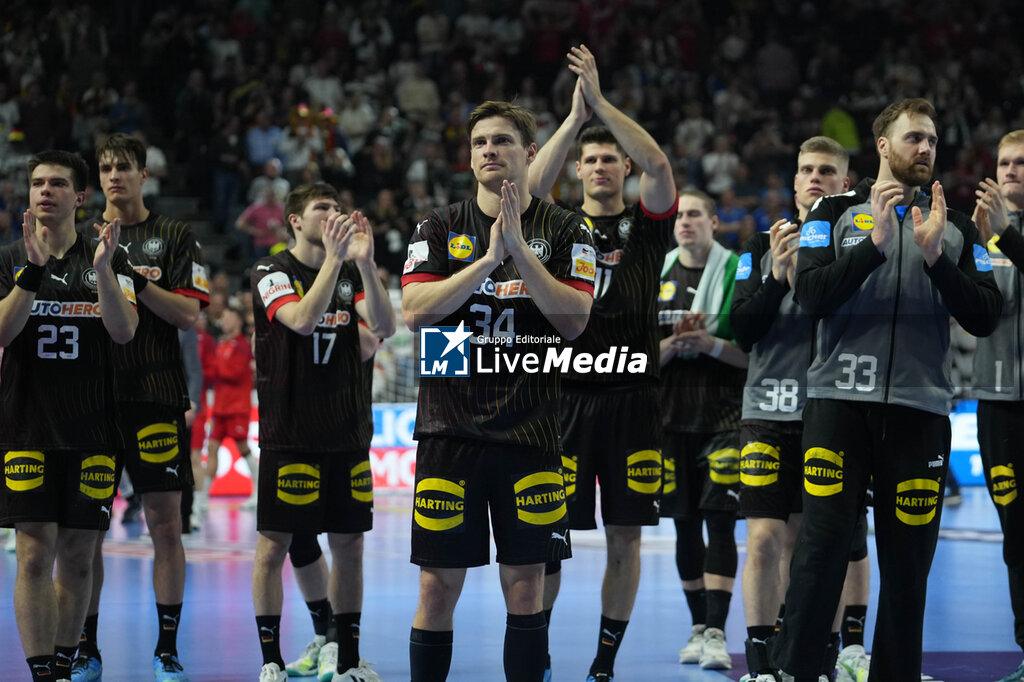 HANDBALL - MEN'S EHF EURO 2024 - GERMANY v DENMARK - HANDBALL - OTHER SPORTS