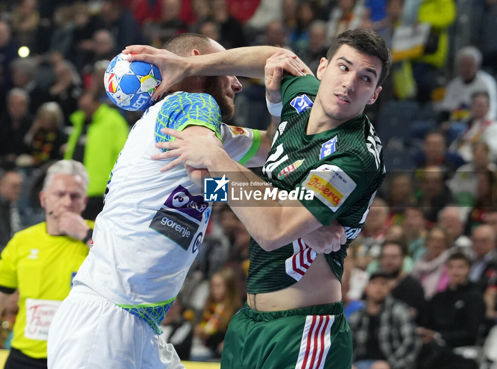 HANDBALL - MEN'S EHF EURO 2024 - HUNGARY v SLOVENIA - HANDBALL - OTHER SPORTS