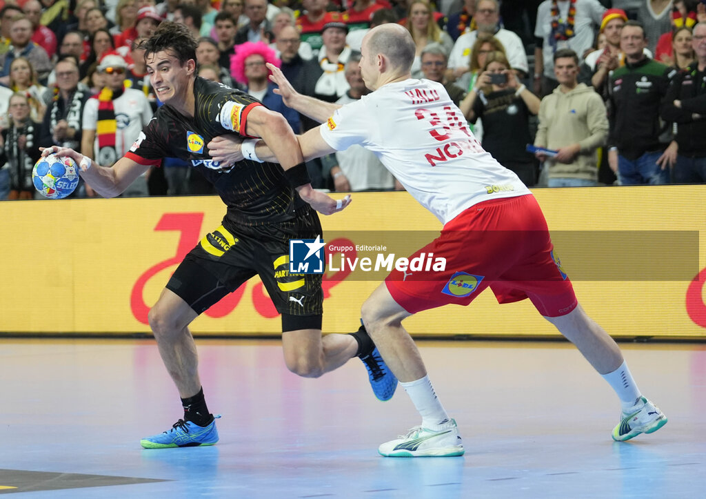 HANDBALL - MEN'S EHF EURO 2024 - GERMANY v DENMARK - HANDBALL - OTHER SPORTS