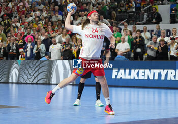 2024-01-26 - Mikkel Hansen of Denmark during the Men's EHF Euro 2024, Semi Finals handball match between Germany and Denmark on January 26, 2024 at Lanxess-Arena in Cologne, Germany - HANDBALL - MEN'S EHF EURO 2024 - GERMANY V DENMARK - HANDBALL - OTHER SPORTS
