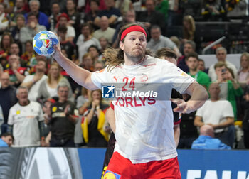 2024-01-26 - Mikkel Hansen of Denmark during the Men's EHF Euro 2024, Semi Finals handball match between Germany and Denmark on January 26, 2024 at Lanxess-Arena in Cologne, Germany - HANDBALL - MEN'S EHF EURO 2024 - GERMANY V DENMARK - HANDBALL - OTHER SPORTS