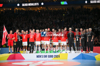 2024-01-28 - Denmark win the silver medal of the Men’s EHF Euro 2024 at the Lanxess Arena, Cologne, Germany - MEN'S EHF EURO 2024 - FINAL - FRANCE VS DENMARK - HANDBALL - OTHER SPORTS