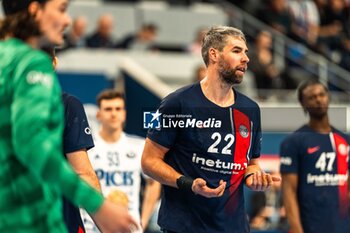 2024-03-06 - Luka Karabatic of PSG during the EHF Champions League, Group A handball match between Paris Saint-Germain and OTP Bank - Pick Szeged on March 6, 2024 at Pierre de Coubertin stadium in Paris, France - HANDBALL - CHAMPIONS LEAGUE - PARIS SG V PICK SZEGED - HANDBALL - OTHER SPORTS