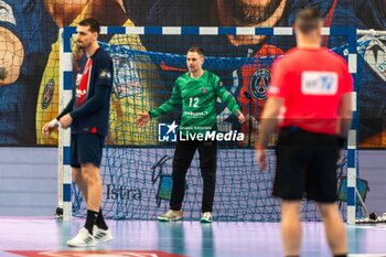2024-03-06 - Andreas Palicka of PSG during the EHF Champions League, Group A handball match between Paris Saint-Germain and OTP Bank - Pick Szeged on March 6, 2024 at Pierre de Coubertin stadium in Paris, France - HANDBALL - CHAMPIONS LEAGUE - PARIS SG V PICK SZEGED - HANDBALL - OTHER SPORTS