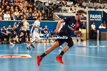2024-03-06 - Jacob Holm of PSG during the EHF Champions League, Group A handball match between Paris Saint-Germain and OTP Bank - Pick Szeged on March 6, 2024 at Pierre de Coubertin stadium in Paris, France - HANDBALL - CHAMPIONS LEAGUE - PARIS SG V PICK SZEGED - HANDBALL - OTHER SPORTS