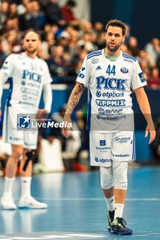 2024-03-06 - Dean Bombac of Pick Szeged during the EHF Champions League, Group A handball match between Paris Saint-Germain and OTP Bank - Pick Szeged on March 6, 2024 at Pierre de Coubertin stadium in Paris, France - HANDBALL - CHAMPIONS LEAGUE - PARIS SG V PICK SZEGED - HANDBALL - OTHER SPORTS