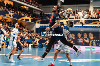 2024-03-06 - Elohim Prandi of PSG during the EHF Champions League, Group A handball match between Paris Saint-Germain and OTP Bank - Pick Szeged on March 6, 2024 at Pierre de Coubertin stadium in Paris, France - HANDBALL - CHAMPIONS LEAGUE - PARIS SG V PICK SZEGED - HANDBALL - OTHER SPORTS