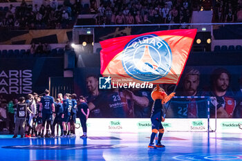 2024-03-06 - Illustration during the EHF Champions League, Group A handball match between Paris Saint-Germain and OTP Bank - Pick Szeged on March 6, 2024 at Pierre de Coubertin stadium in Paris, France - HANDBALL - CHAMPIONS LEAGUE - PARIS SG V PICK SZEGED - HANDBALL - OTHER SPORTS