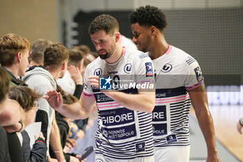 2024-03-30 - Youenn Cardinal of Cesson Rennes during the French championship, Liqui Moly Starligue handball match between Cesson Rennes MH and Saint-Raphael VH on March 30, 2024 at the Glaz Arena in Cesson-Sévigné, France - HANDBALL - FRENCH CHAMP - CESSON RENNES V SAINT RAPHAEL - HANDBALL - OTHER SPORTS