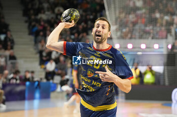 2024-03-30 - Raphael Caucheteux of Saint-Raphael during the French championship, Liqui Moly Starligue handball match between Cesson Rennes MH and Saint-Raphael VH on March 30, 2024 at the Glaz Arena in Cesson-Sévigné, France - HANDBALL - FRENCH CHAMP - CESSON RENNES V SAINT RAPHAEL - HANDBALL - OTHER SPORTS