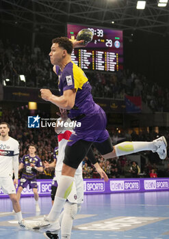 07/04/2024 - Théo Monar of Nantes during the French championship, Liqui Moly Starligue handball match between HBC Nantes and Paris Saint-Germain on April 7, 2024 at H Arena in Nantes, France - HANDBALL - FRENCH CHAMP - NANTES V PARIS SG - PALLAMANO - ALTRO