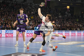 2024-04-07 - Kamil Syprzak of PSG during the French championship, Liqui Moly Starligue handball match between HBC Nantes and Paris Saint-Germain on April 7, 2024 at H Arena in Nantes, France - HANDBALL - FRENCH CHAMP - NANTES V PARIS SG - HANDBALL - OTHER SPORTS