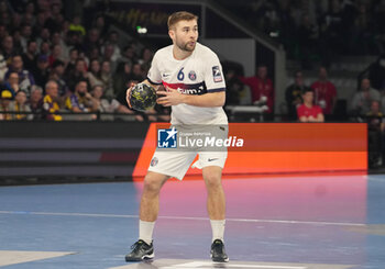 07/04/2024 - Luc Steins of PSG during the French championship, Liqui Moly Starligue handball match between HBC Nantes and Paris Saint-Germain on April 7, 2024 at H Arena in Nantes, France - HANDBALL - FRENCH CHAMP - NANTES V PARIS SG - PALLAMANO - ALTRO