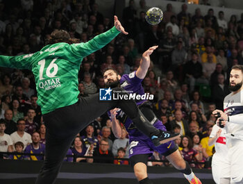 07/04/2024 - Jorge Maqueda of Nantes during the French championship, Liqui Moly Starligue handball match between HBC Nantes and Paris Saint-Germain on April 7, 2024 at H Arena in Nantes, France - HANDBALL - FRENCH CHAMP - NANTES V PARIS SG - PALLAMANO - ALTRO