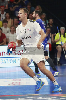 2024-05-11 - Drew DONLIN of United States during the International Friendly Handball match between France and United States on May 11, 2024 at LDLC Arena in Décines-Charpieu near Lyon, France - HANDBALL - FRIENDLY GAME - FRANCE V UNITED STATES - HANDBALL - OTHER SPORTS