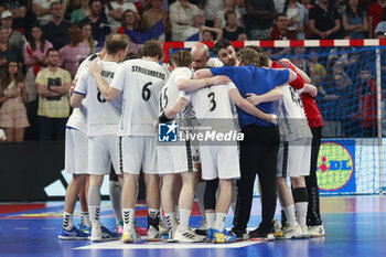 2024-05-11 - Team of United States during the International Friendly Handball match between France and United States on May 11, 2024 at LDLC Arena in Décines-Charpieu near Lyon, France - HANDBALL - FRIENDLY GAME - FRANCE V UNITED STATES - HANDBALL - OTHER SPORTS