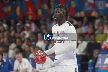 2024-05-11 - Aboubakar FOFANA of United States during the International Friendly Handball match between France and United States on May 11, 2024 at LDLC Arena in Décines-Charpieu near Lyon, France - HANDBALL - FRIENDLY GAME - FRANCE V UNITED STATES - HANDBALL - OTHER SPORTS