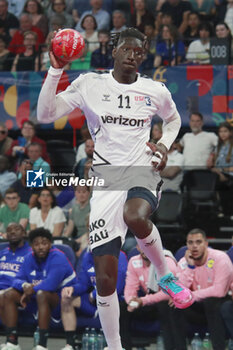 2024-05-11 - Aboubakar FOFANA of United States during the International Friendly Handball match between France and United States on May 11, 2024 at LDLC Arena in Décines-Charpieu near Lyon, France - HANDBALL - FRIENDLY GAME - FRANCE V UNITED STATES - HANDBALL - OTHER SPORTS