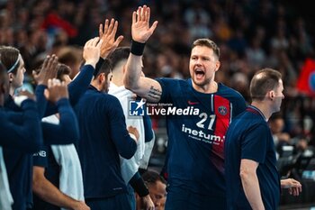 2024-05-31 - Kamil Syprzak of PSG during the French championship Liqui Molly Starligue Handball match between Paris Saint-Germain Handball and PAUC (Pays d'Aix Université Club Handball) on May 31, 2024 at Accor Arena in Paris, France - HANDBALL - FRENCH CHAMP - PARIS SG V PAUC - HANDBALL - OTHER SPORTS