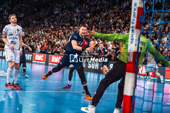 2024-05-31 - Kamil Syprzak of PSG during the French championship Liqui Molly Starligue Handball match between Paris Saint-Germain Handball and PAUC (Pays d'Aix Université Club Handball) on May 31, 2024 at Accor Arena in Paris, France - HANDBALL - FRENCH CHAMP - PARIS SG V PAUC - HANDBALL - OTHER SPORTS