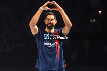 2024-05-31 - Nikola Karabatic of PSG during the French championship Liqui Molly Starligue Handball match between Paris Saint-Germain Handball and PAUC (Pays d'Aix Université Club Handball) on May 31, 2024 at Accor Arena in Paris, France - HANDBALL - FRENCH CHAMP - PARIS SG V PAUC - HANDBALL - OTHER SPORTS