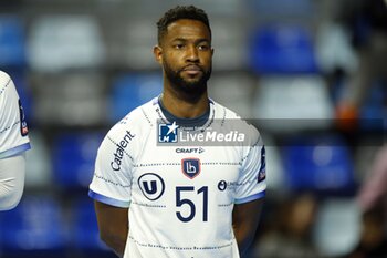 2024-11-22 - Jenilson VARELA MONTEIRO of Limoges during the French championship, Liqui Moly Starligue handball match between Cesson-Rennes MH and Limoges Handball on 22 November 2024 at Glaz Arena in Cesson-Sévigné, France - HANDBALL - FRENCH CHAMP - CESSON RENNES V LIMOGES - HANDBALL - OTHER SPORTS