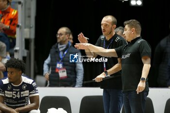 2024-11-22 - Sébastien LERICHE of Cesson-Rennes during the French championship, Liqui Moly Starligue handball match between Cesson-Rennes MH and Limoges Handball on 22 November 2024 at Glaz Arena in Cesson-Sévigné, France - HANDBALL - FRENCH CHAMP - CESSON RENNES V LIMOGES - HANDBALL - OTHER SPORTS