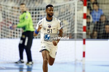 2024-11-22 - Jenilson VARELA MONTEIRO of Limoges during the French championship, Liqui Moly Starligue handball match between Cesson-Rennes MH and Limoges Handball on 22 November 2024 at Glaz Arena in Cesson-Sévigné, France - HANDBALL - FRENCH CHAMP - CESSON RENNES V LIMOGES - HANDBALL - OTHER SPORTS