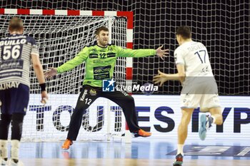 2024-11-22 - Milos MOCEVIC of Cesson-Rennes during the French championship, Liqui Moly Starligue handball match between Cesson-Rennes MH and Limoges Handball on 22 November 2024 at Glaz Arena in Cesson-Sévigné, France - HANDBALL - FRENCH CHAMP - CESSON RENNES V LIMOGES - HANDBALL - OTHER SPORTS