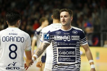 2024-11-22 - Edgar DENTZ of Cesson-Rennes during the French championship, Liqui Moly Starligue handball match between Cesson-Rennes MH and Limoges Handball on 22 November 2024 at Glaz Arena in Cesson-Sévigné, France - HANDBALL - FRENCH CHAMP - CESSON RENNES V LIMOGES - HANDBALL - OTHER SPORTS