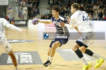 2024-11-22 - Michal BARAN of Cesson-Rennes during the French championship, Liqui Moly Starligue handball match between Cesson-Rennes MH and Limoges Handball on 22 November 2024 at Glaz Arena in Cesson-Sévigné, France - HANDBALL - FRENCH CHAMP - CESSON RENNES V LIMOGES - HANDBALL - OTHER SPORTS