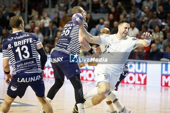 2024-11-22 - Tomislav KUSAN of Limoges during the French championship, Liqui Moly Starligue handball match between Cesson-Rennes MH and Limoges Handball on 22 November 2024 at Glaz Arena in Cesson-Sévigné, France - HANDBALL - FRENCH CHAMP - CESSON RENNES V LIMOGES - HANDBALL - OTHER SPORTS