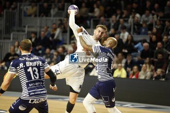 2024-11-22 - Matej HRSTIC of Limoges during the French championship, Liqui Moly Starligue handball match between Cesson-Rennes MH and Limoges Handball on 22 November 2024 at Glaz Arena in Cesson-Sévigné, France - HANDBALL - FRENCH CHAMP - CESSON RENNES V LIMOGES - HANDBALL - OTHER SPORTS