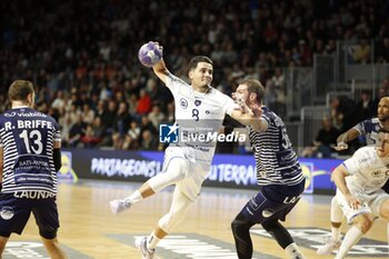 2024-11-22 - Maxime OGANDO of Limoges during the French championship, Liqui Moly Starligue handball match between Cesson-Rennes MH and Limoges Handball on 22 November 2024 at Glaz Arena in Cesson-Sévigné, France - HANDBALL - FRENCH CHAMP - CESSON RENNES V LIMOGES - HANDBALL - OTHER SPORTS