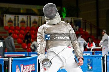 2024-03-01 - Marciano (ITA) celebrates the victory wins the preliminary stages of the men's sabre - FENCING TEAM WORLD CUP - FENCING - OTHER SPORTS